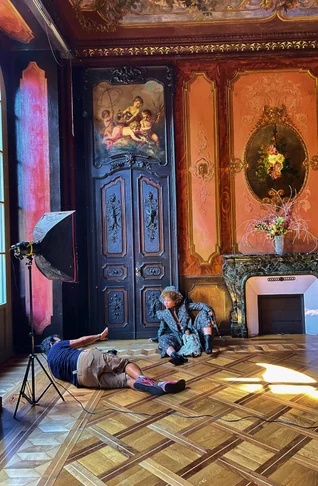 A detail from the Eliuot shoot at Specht Residenzen